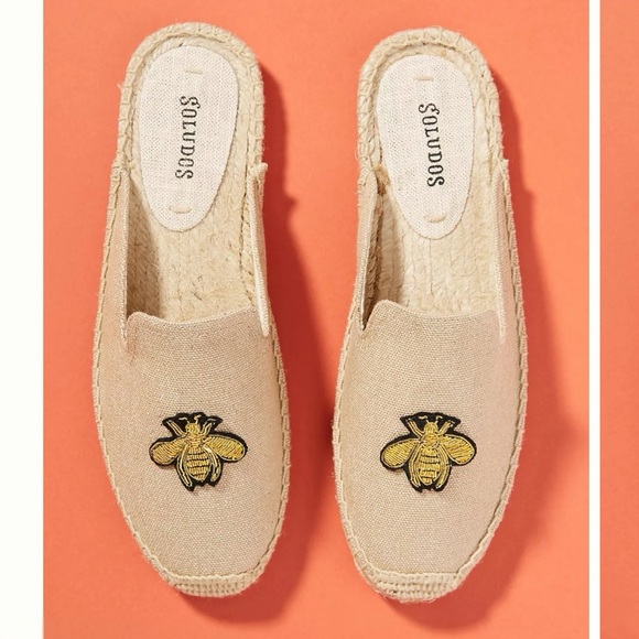 Soludos Shoes - Soludos Bees Beaded Mule Espadrille
